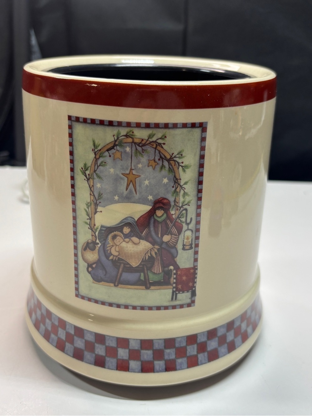 Crazy Mountain candle Warmer Nativity Scene works grandmacore